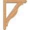 Ekena Millwork Funston Craftsman Smooth Bracket w/ Offset Brace, Western Red Cedar, 5 1/2"W x 30"D x 38"H BKT0604X30X38FST04SWR - alternate 4